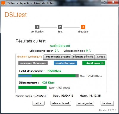 DSL test