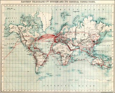 Cable map 1901
