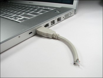 Clé USB câble arraché