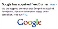 FeedBurner  Google