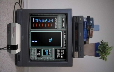 First-person Tetris